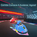 Kit com 2 carrinhos de choque de batalha de controle remoto - para 2 jogadores