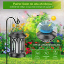 🏆⚡ Kit com 3 unidades 💥✨🔥 Lanterna Solar com Chama Cintilante Atualizada - Luz Externa à Prova D'água