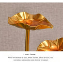 Aquário luxuoso e criativo decorado com peixes-lótus