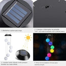 Luminária brilhante solar LED | kit com 2 Unidades de Luminária