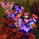 🦋 kit com 3 unidades modelos diferentes -  Luzes solares de borboleta 💐